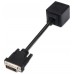Nanocable 10.15.1950 adaptador de cable DVI 2x VGA Negro