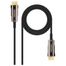 CABLE HDMI V2.0 AOC 4K@60HZ 18Gbps NEGRO 10M NANOCABLE