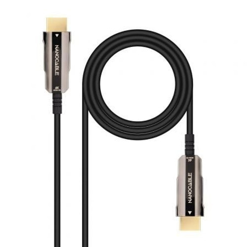 CABLE HDMI V2.0 AOC 4K 60HZ 18Gbps NEGRO 15 M-CN12 CABLE HDMI V2.0 AOC 4K 60HZ 18Gbps NEGRO 15 M
