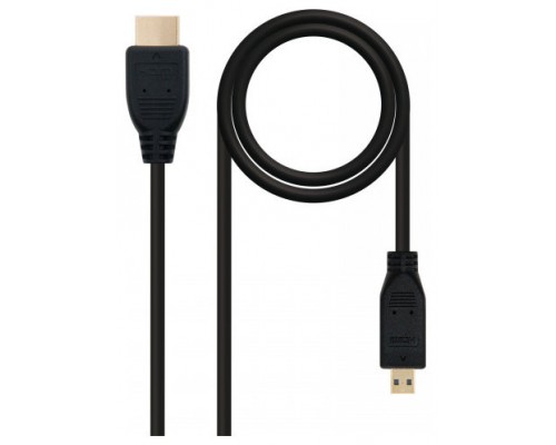 Nanocable Cable Micro HDMI 1.4  A/M-D/M 0.8 M