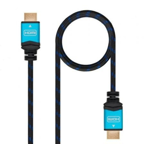 CABLE HDMI V2.0 4K 60HZ 18GBPS AM-AM NEGRO 0.5 M-CN1 CABLE HDMI V2.0 4K 60HZ 18GBPS AM-AM NEGRO 0.5 M