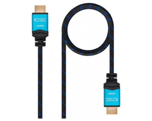 CABLE HDMI V2.0 4K@60Hz 18Gbps A/M-A/M NEGRO 3 M