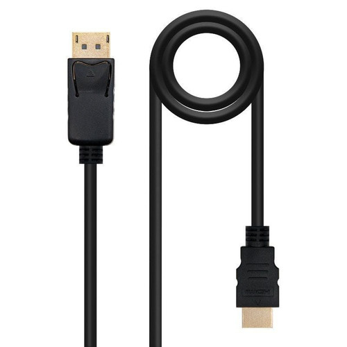 CABLE CONVERSOR DP A HDMI DPM - HDMIM NEGRO 3.0 M