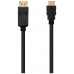 Nanocable Cable Conversor DP a HDMI 1,5 M Negro