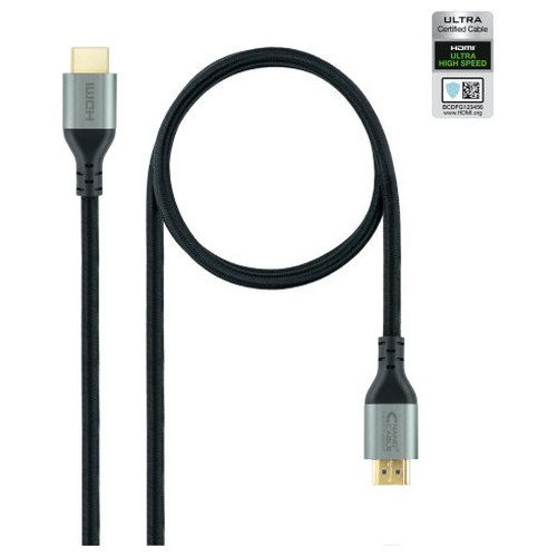Nanocable Cable HDMI 2.1 CERTIFICADO ULTRA HS 1 M-IA2 Nanocable Cable HDMI 2.1 CERTIFICADO ULTRA HS 1 M