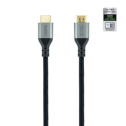 CABLE HDMI 2.1 CERTIFICADO ULTRA HS M-M NEGRO 2M-CN2 CABLE HDMI 2.1 CERTIFICADO ULTRA HS M-M NEGRO 2M