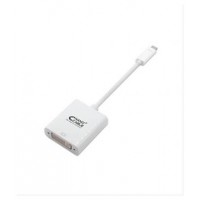 CABLE CONVERSOR USB-C A DVI-D 0.15M BLANCO NANOCABLE
