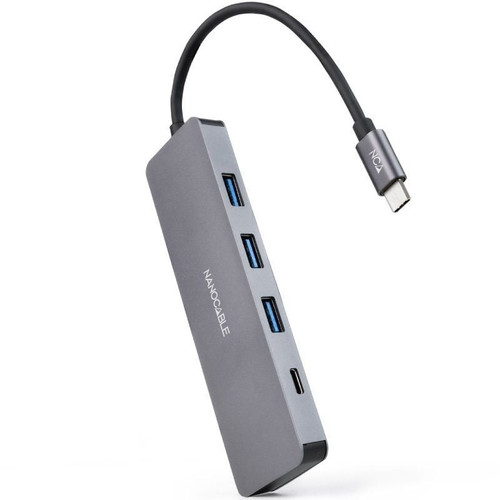 HUB USB-C/M A 3xUSB3.0/H + 1xUSB-C/H ALUMINIO 10CM-CN2 HUB USB-C/M A 3xUSB3.0/H + 1xUSB-C/H ALUMINIO 10CM