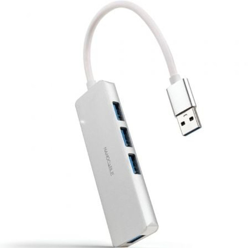 Nanocable Hub USB 3.0 4 x USB 3.0 10cm. Gris-IA2 Nanocable Hub USB 3.0 4 x USB 3.0 10cm. Gris