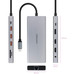 Nanocable Hub 12en1 USB-A/C+HDMI+DP+RJ45+TF+SD+AU-IA11 Nanocable Hub 12en1 USB-A/C+HDMI+DP+RJ45+TF+SD+AU