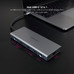 Nanocable Hub 12en1 USB-A/C+HDMI+DP+RJ45+TF+SD+AU-IA11 Nanocable Hub 12en1 USB-A/C+HDMI+DP+RJ45+TF+SD+AU