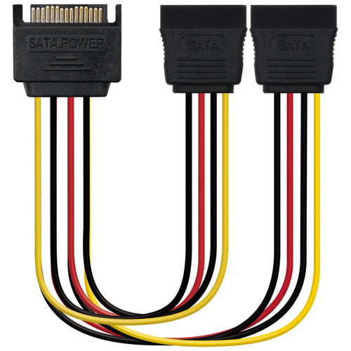 SATA/M - 2 x SATA/H, 30 cm