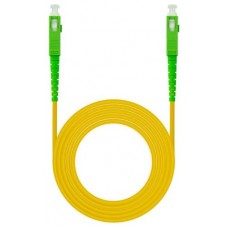 Nanocable Cable fibra SC/APC LSZH Amarillo 1m