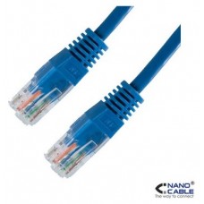 Nanocable 10.20.0105-BL cable de red Azul 5 m Cat5e U/UTP (UTP)
