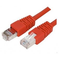 CABLE DE RED LATIGUILLO CRUZADO RJ45 CAT.5E UTP AWG24 1 M ROJO NANOCABLE (Espera 4 dias)