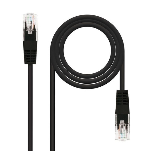 CABLE RED LATIGUILLO RJ45 CAT.6 UTP AWG24 NEGRO 1.0 M-CN0 CABLE RED LATIGUILLO RJ45 CAT.6 UTP AWG24 NEGRO 1.0 M