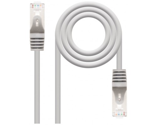 CABLE RED LATIGUILLO RJ45 CAT.6 1M GRIS NANOCLABLE