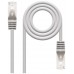 CABLE RED LATIGUILLO RJ45 CAT.6 1M GRIS NANOCLABLE