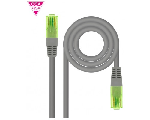 Nanocable Cable RJ45 Cat.6 UTP AWG26 CCA 30cm