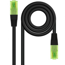 Nanocable Cable RJ45 Cat.6 UTP CCA 25 m Negro