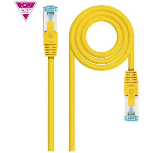 NANOCABLE CABLE RED CAT.7 LSZH SFTP PIMF AWG26 AMARILLO 30CM-SX1 NANOCABLE CABLE RED CAT.7 LSZH SFTP PIMF AWG26 AMARILLO 30CM