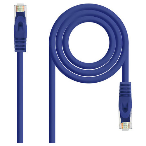 Cat6A, RJ-45, UTP, LSZH, AWG 24, 0.5 m, Azul-SX1 Cat6A, RJ-45, UTP, LSZH, AWG 24, 0.5 m, Azul