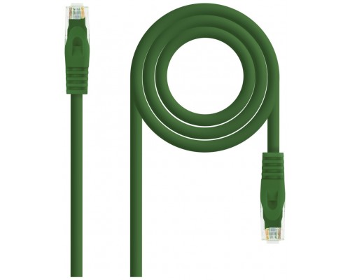 CABLE RED LATIGUILLO RJ45 LSZH CAT.6A UTP AWG24 VERDE