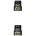 CABLE RED LATIGUILLO RJ45 CAT.6A LSZH UTP AWG24, 0.30M NEGRO NANOCABLE