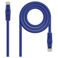 CABLE RED LATIGUILLO RJ45 LSZH CAT.6A UTP AWG24 AZUL 2