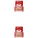 CABLE RED LATIGUILLO RJ45 LSZH CAT.6A UTP AWG24 ROJO 2