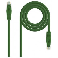 Nanocable Cable de red latiguillo RJ45 LSZH Cat.6A UTP AWG24, Verde, 3.0m