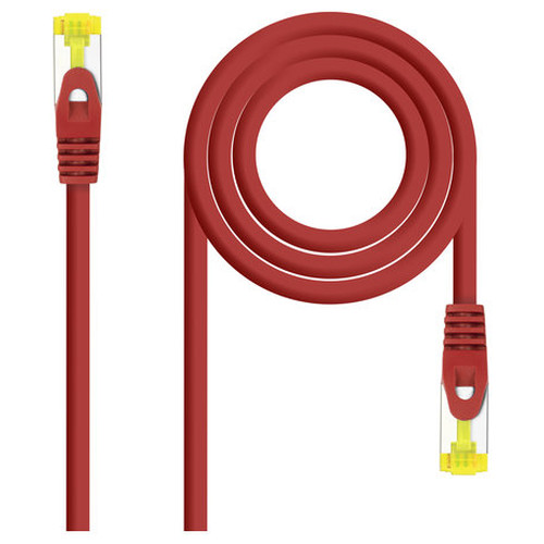 Nanocable Cable de red latiguillo RJ45 LSZH Cat.6A SFTP AWG26, Rojo, 0.5m-MR0 Nanocable Cable de red latiguillo RJ45 LSZH Cat.6A SFTP AWG26, Rojo, 0.5m