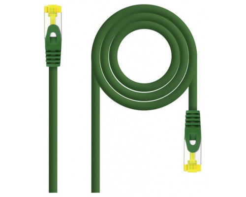 CABLE RED LATIGUILLO RJ45 LSZH CAT.6A SFTP AWG26 VERDE