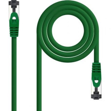 NANOCABLE CABLE RED CAT.8.1 2GHZ LSZH SSTP AWG26 VERDE 0.5 M