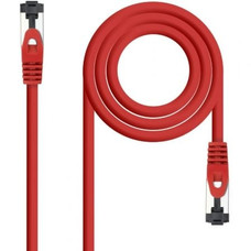 NANOCABLE CABLE RED CAT.8.1 2GHZ LSZH SSTP AWG26 ROJO 30 CM