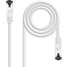 Nanocable Cable red Cat. 8.1 2GHZ SSTP Blanco 30cm-IA0 Nanocable Cable red Cat. 8.1 2GHZ SSTP Blanco 30cm