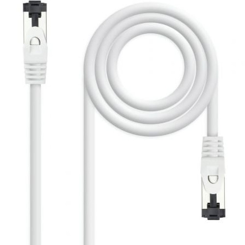 Nanocable Cable red Cat. 8.1 2GHZ SSTP Blanco 30cm-IA0 Nanocable Cable red Cat. 8.1 2GHZ SSTP Blanco 30cm