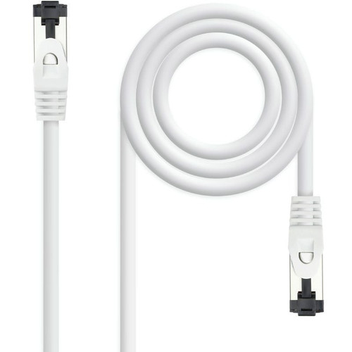 NANOCABLE CABLE RED CAT.8.1 2GHZ LSZH SSTP AWG26 BLANCO 0.5M