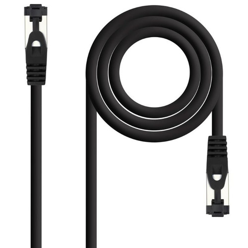 Nanocable Cable red Cat. 8.1 2GHZ SSTP Negro 2m