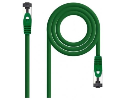Nanocable Cable red Cat. 8.1 2GHZ SSTP Verde 2m