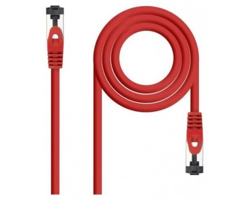 Nanocable Cable red Cat. 8.1 2GHZ SSTP Rojo 2m