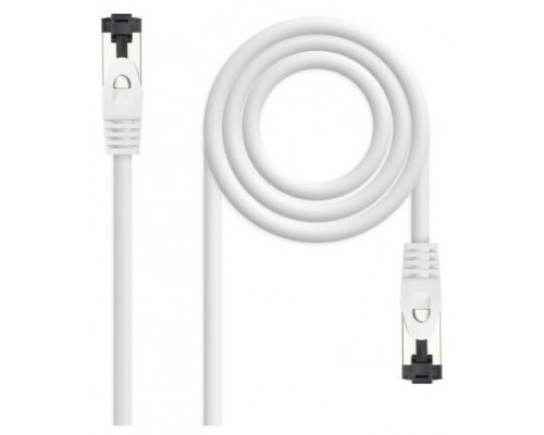 Nanocable Cable red Cat. 8.1 2GHZ SSTP Blanco 2m