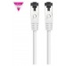 Nanocable Cable red Cat. 8.1 2GHZ SSTP Blanco 2m
