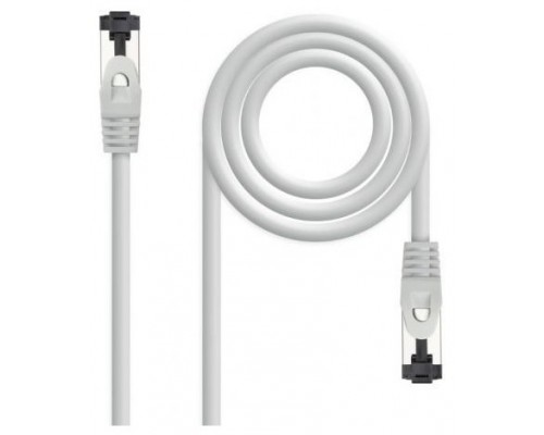 Nanocable Cable red Cat. 8.1 2GHZ SSTP Gris 2m