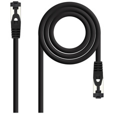 Nanocable Cable red Cat. 8.1 2GHZ SSTP Negro 3m-IA1 Nanocable Cable red Cat. 8.1 2GHZ SSTP Negro 3m