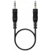 Nanocable Cable Audio, Jack 3.5/M-M, negro, 5 M