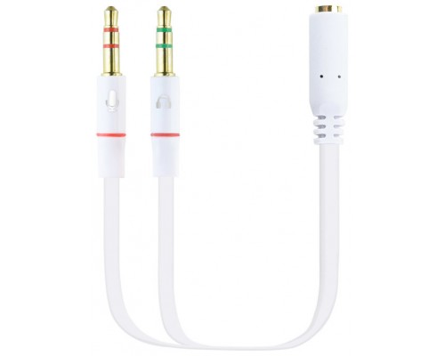Cable audio 1xjack - 3.5 a 2xjack - 3.5 nanocable