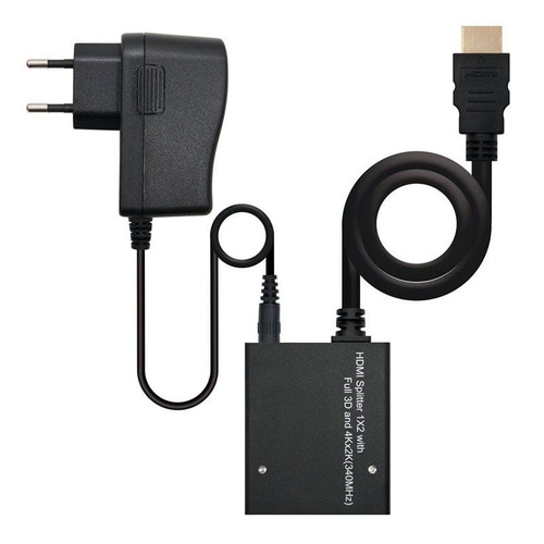 HDMI DUPLICADOR V1.3 1X2 ALIM. Y PIGTAIL 50 CM-CN7 HDMI DUPLICADOR V1.3 1X2 ALIM. Y PIGTAIL 50 CM