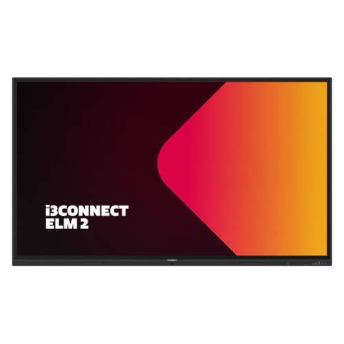 I3 CONNECT ELM2 - IFP DISPLAY 65" ANDROID 14 - EDLA - 8 GB RAM – 64 GB / 3840 X 2160 PIXELS - 4K UHD / 450CD/M2 / < 8 MS / SURFACE TEMPERED GLASS, ANTI-REFLECTION, MOHS 7 50.000 HOURS - NO INCLUYE SOPORTE (10010730)-MR193 I3 CONNECT ELM2 - IFP DISPLAY 65" ANDROID 14 - EDLA - 8 GB RAM – 64 GB / 3840 X 2160 PIXELS - 4K UHD / 450CD/M2 / < 8 MS / SURFACE TEMPERED GLASS, ANTI-REFLECTION, MOHS 7 50.000 HOURS - NO INCLUYE SOPORTE (10010730)