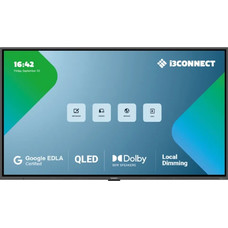 I3 CONNECT  ASPEN4 - IFP DISPLAY 86" ANDROID 15 - EDLA -  8 GB RAM &ndash; 128 GB QLED (LED DE PUNTOS CU&Aacute;NTICOS) LED DIRECTO / 3840 X 2160 PIXELS - 4K UHD / 500CD/M2 / < 8 MS /  AUDIO: 2X20V + SUBWOFER 1X40W / NO INCLUYE SOPORTE (10010823)
